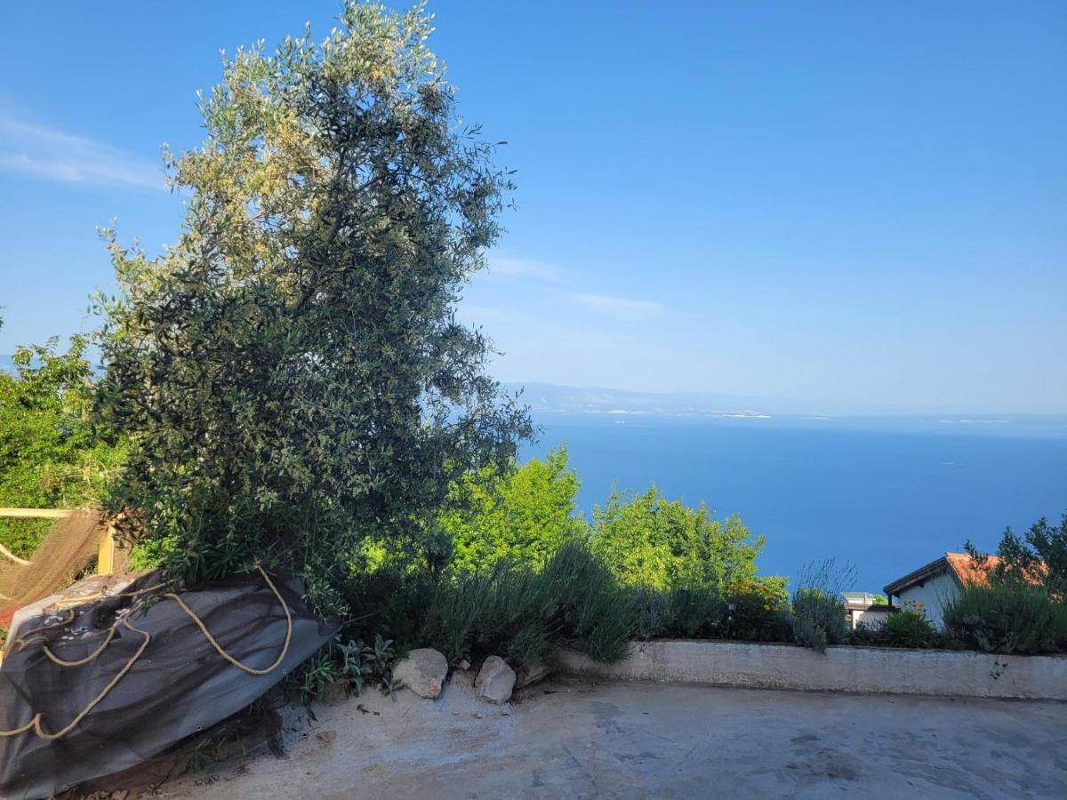 Ferienwohnung Mit Pool Kroatien Mit Meerblick Und Pool Lovran Exterior foto